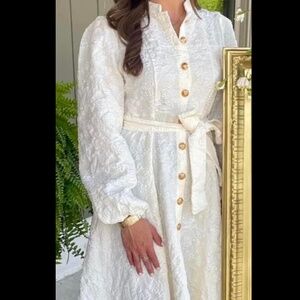 Ivory Midi Dress - SundayUp